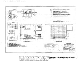 Great Northern Engineering Drawing, Diesel Repair Shop at Havre, Montana, 1971