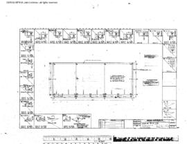 Northern Pacific Engineering Drawing, Tie Treating Plant Garage at Paradise, Montana, 1979