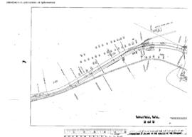 Plat Map of Northern Pacific Facilities at Whites, Washington, 1925