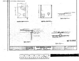 Northern Pacific Engineering Drawing, Unnamed Structure at Grangeville, Idaho, 1970