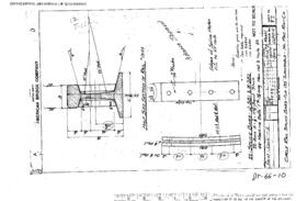 Northern Pacific Engineering Drawing: Shop Plan - Circuit Bars, 135 Foot Turntable, undated