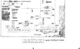 Northern Pacific Engineering Drawing: Shop Plan - External Wiring Diagram, Scale, Longview, Washi...