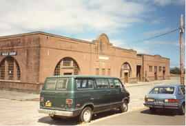 Burlington Northern Depot at Astoria, Oregon, 1970s or later