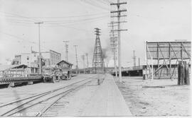 Seattle Municipal Railway Track, Seattle, Washington, 1923