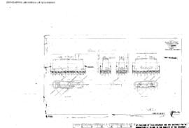 Northern Pacific Engineering Drawing: Piers, Bridge 51 - Hannaford Creek, South of Wabash, Washin...