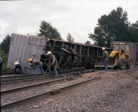 Burlington Northern accident at Longview, Washington in 1980.