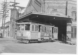 Seattle Municipal Railway cable car 73, Seattle, Washington, 1940