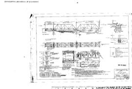 Northern Pacific Engineering Drawing: General Plan, Bridge 113 (150) - Yellowstone River, West of...
