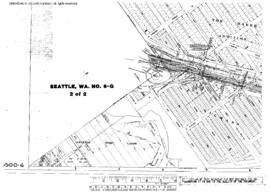 Plat Map of Great Northern Facilities at Seattle, Washington, undated