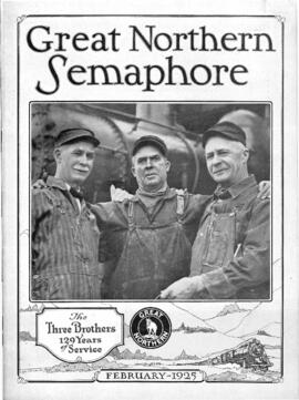 Semaphore February 1925