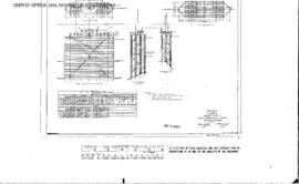Great Northern Engineering Drawing: Details of Piers, Bridge 2.8 - Wenatchee River, North of Olds...