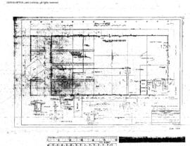 Northern Pacific Engineering Drawing, Potato Warehouse for Pacific Fruit and Produce at Bruce, Wa...