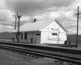 Great Northern Depot at Boulder, Montana, undated