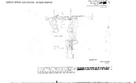 Northern Pacific Engineering Drawing: Plan of Abutment, Bridge 96, Cunningham, Washington, 1900