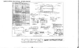 Northern Pacific Engineering Drawing: Walk Plan/Bill of Material, Bridge 102 - Strong Creek, Thom...