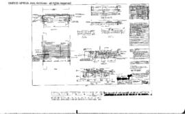 Milwaukee Road Engineering Drawing: Plan and Details, Bridge FF38, East of Hyak, Washington, 1947
