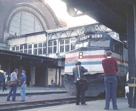 Amtrak Union Station at Tacoma, Washington, in 1984.