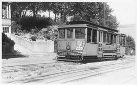 Seattle Municipal Railway cable car 2, Seattle, Washington, circa 1940