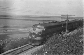 Great Northern Diesel Locomotive 356C, Bellingham, Washington, undated