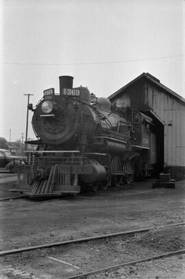 Northern Pacific Steam Locomotive 1369, Bellingham, Washington, undated