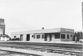 Great Northern Depot at Morris, Minnesota, 1968