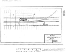Spokane, Portland, and Seattle Railway Engineering Drawing, Depot at Linnton, Oregon, 1913