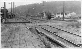 Seattle Municipal Railway Track, Seattle, Washington, circa 1920