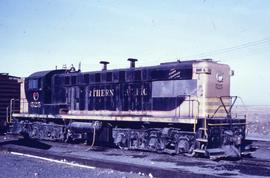 Northern Pacific 525 in Pasco, Washington, in 1968.