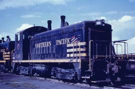 Northern Pacific 143 in Seattle, Washington, in 1962.