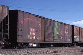 Northern Pacific box car 6042 at Denver, Colorado, in 1982.